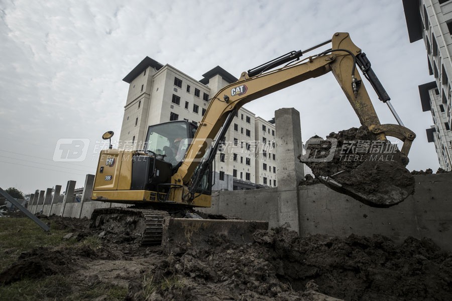 卡特彼勒新一代CAT®306小型液压挖掘机高清图