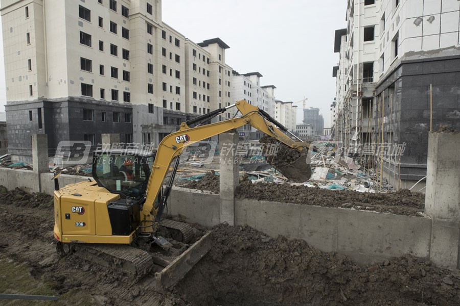 卡特彼勒新一代CAT®306小型液压挖掘机高清图