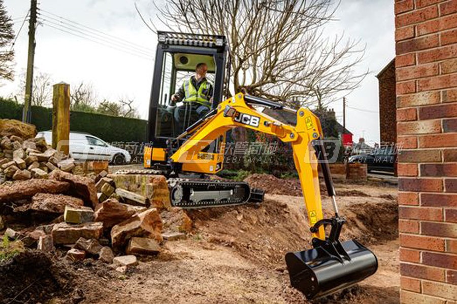 JCB16C-1微型履带挖掘机