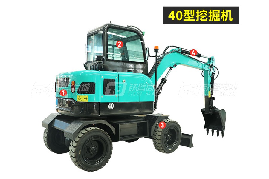 宇通重型装备YGW-40轮式挖掘机
