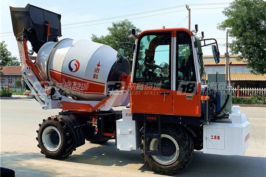 鲁宇3200（2立方）自上料搅拌车