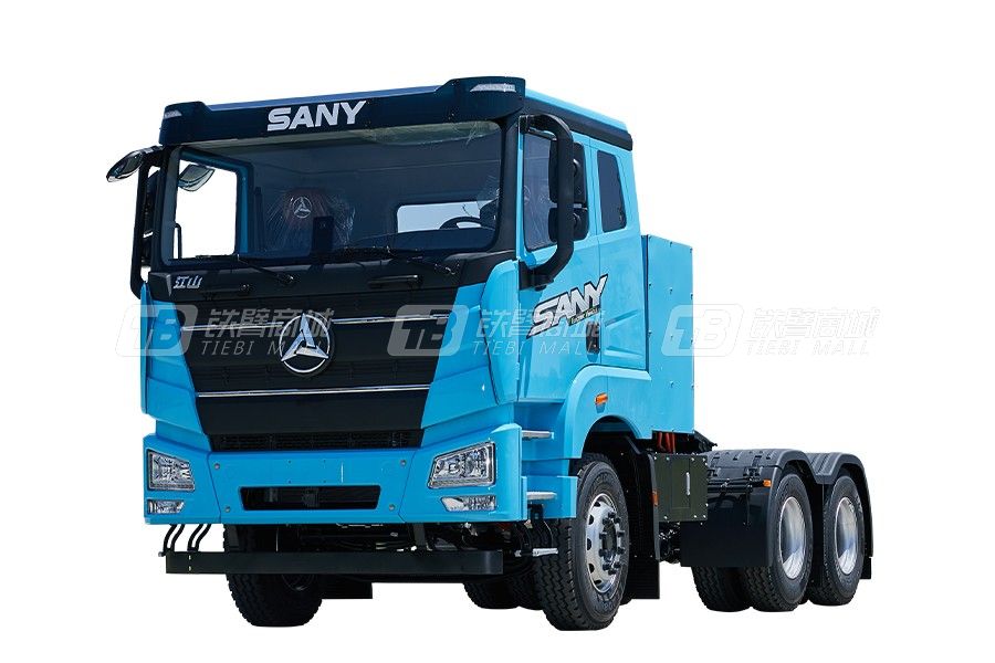 三一SYM42503SWBEV平顶复合版6X4 282充电电动牵引车