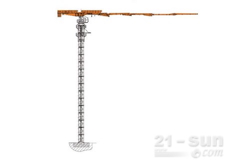 中联重科HG45T-5RZ塔式混凝土布料机