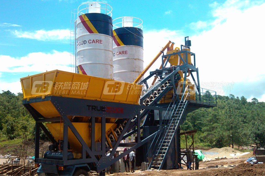 信瑞重工CBP60M固定搅拌站