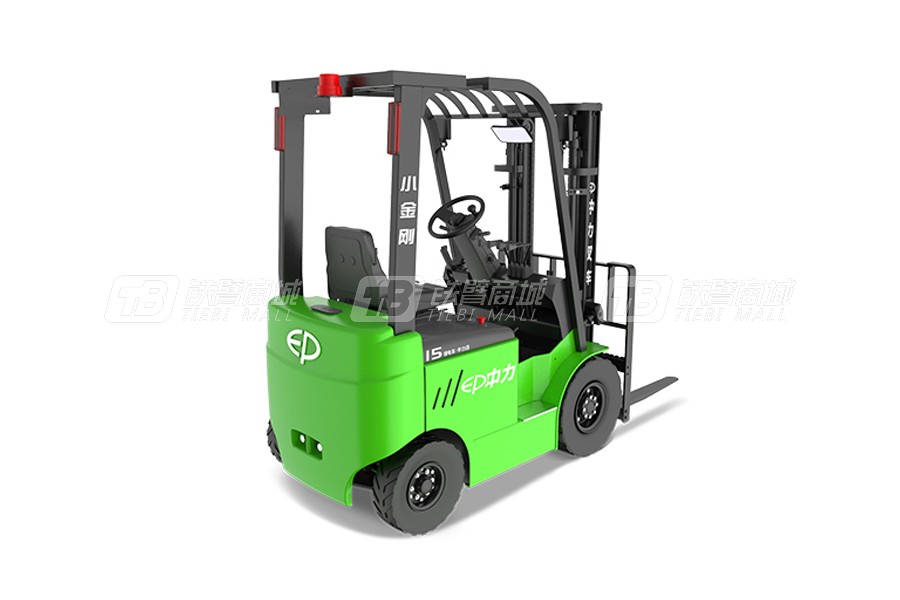 中力EFL151Z1.5吨四支点锂电池平衡重叉车