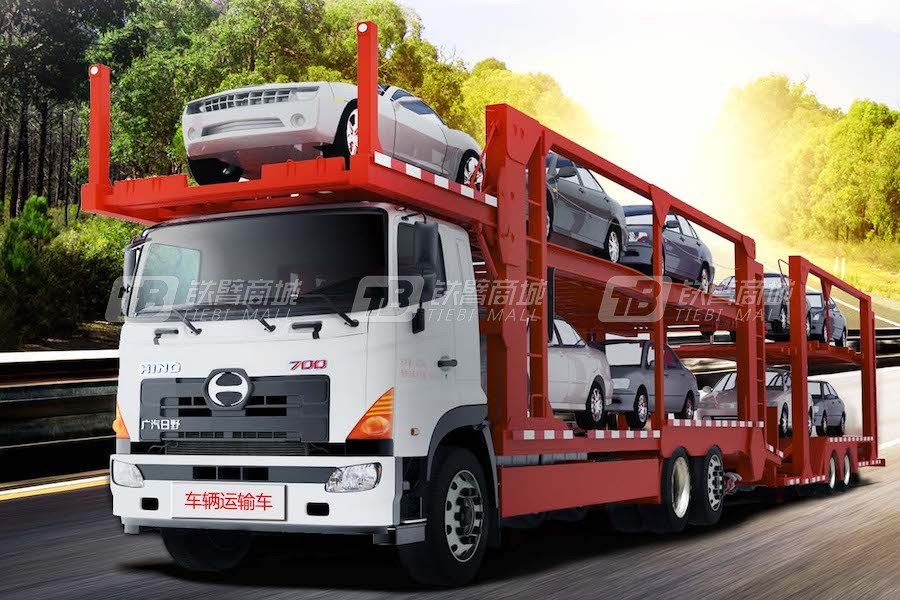 广汽日野YC1180FH8W5轿运车