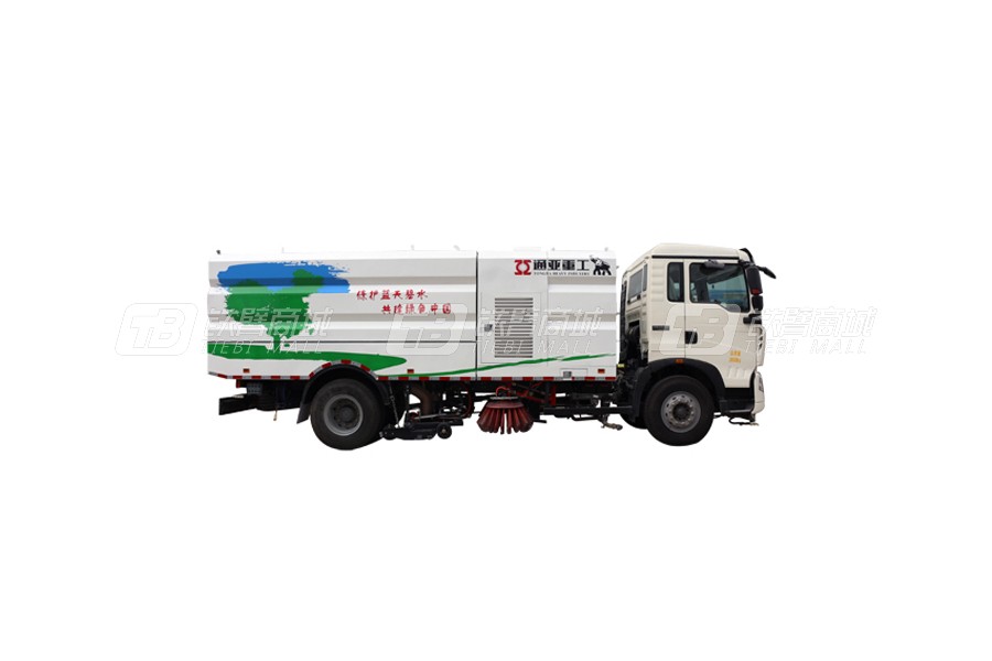 通亚汽车WTY5080TSLJ5江铃湿式扫路车