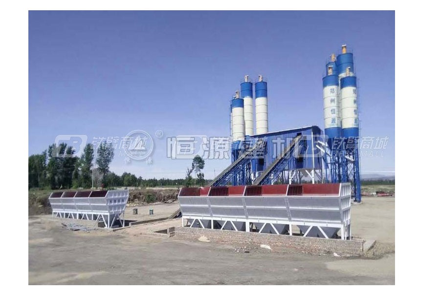 恒源建机HZS120/2HZS120混凝土搅拌站
