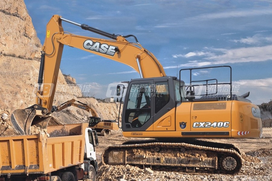 凯斯CX240C大型履带挖掘机