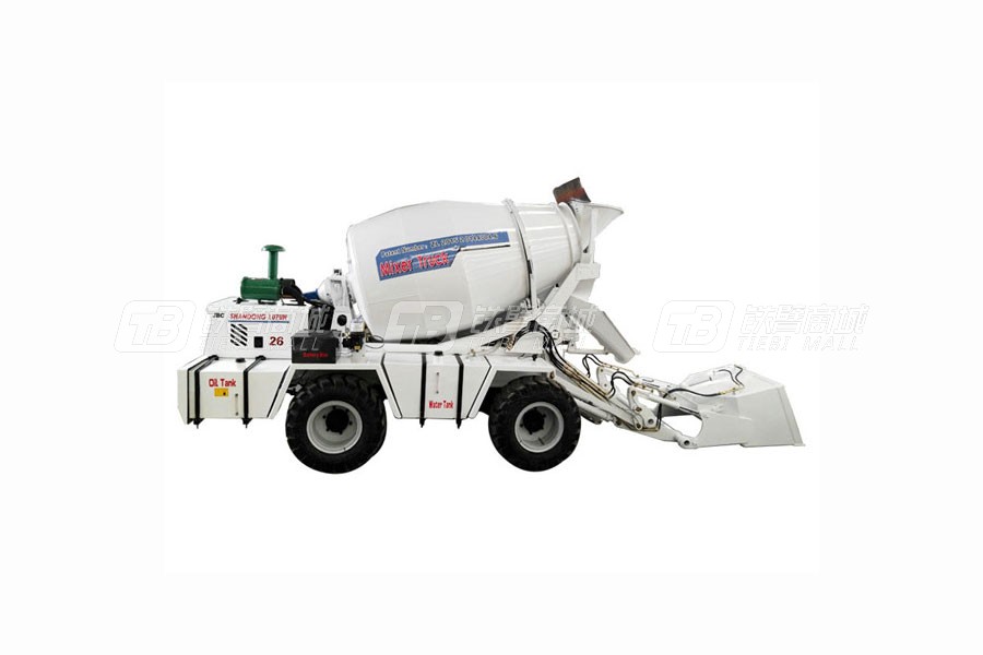 鲁樽机械JBC2.6方自动上料搅拌车