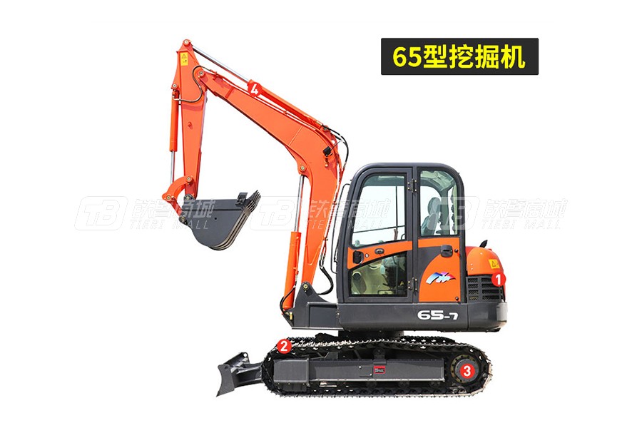 岳工YGW-65履带小型挖掘机
