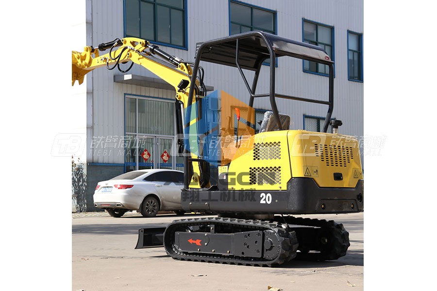 山东翔工XG8020履带式小型挖掘机