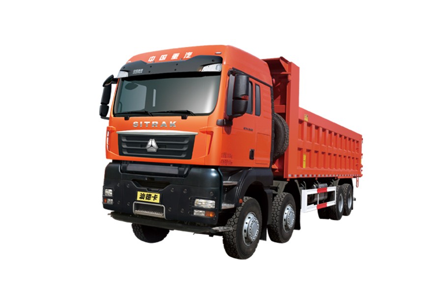 中国重汽汕德卡G58×4城建渣土车