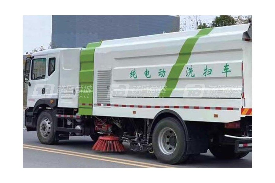 圣岳ZTQ5180TXSE2J53BEV东风18电动洗扫车