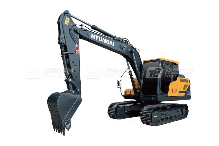 现代HX135小型挖掘机