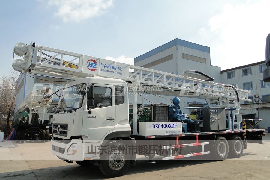 滨州钻机BZCY400XDF6x4IV车载式钻机