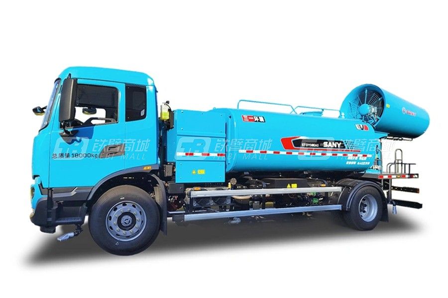 三一SYR5180TDVDFABEV纯电动多功能抑尘车